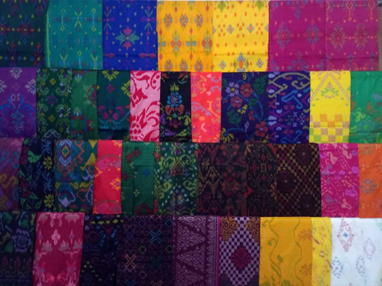 Produksi Tekstil dan Kain Tenun Sutra Asli Bali