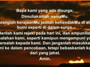 Doa Bapa Kami