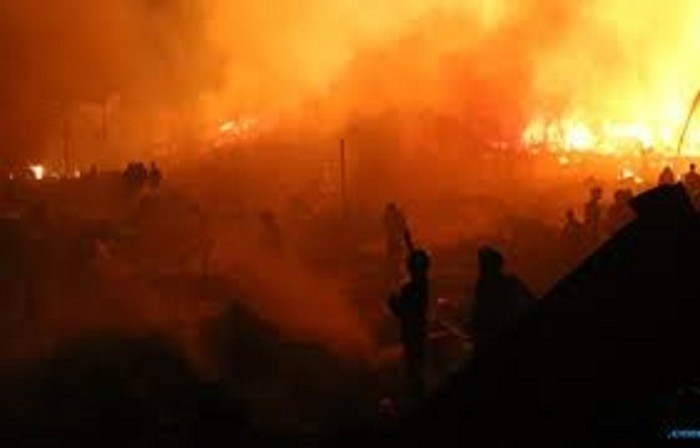 Hutan Gunung Wongge Terbakar