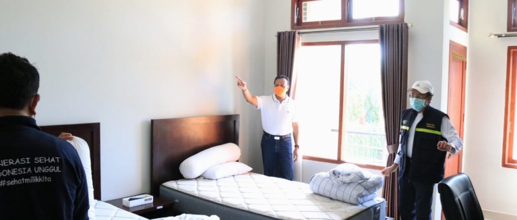 02271 Denpasar Gugus Tugas Covid-19 Provinsi Bali mempersiapkan kamar