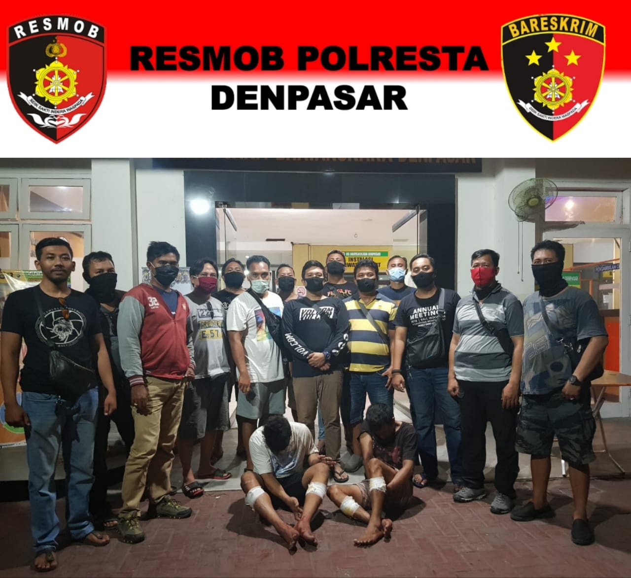 Berusaha Kabur, Polisi Tembak Dua Pelaku Kepruk Kaca Mobil