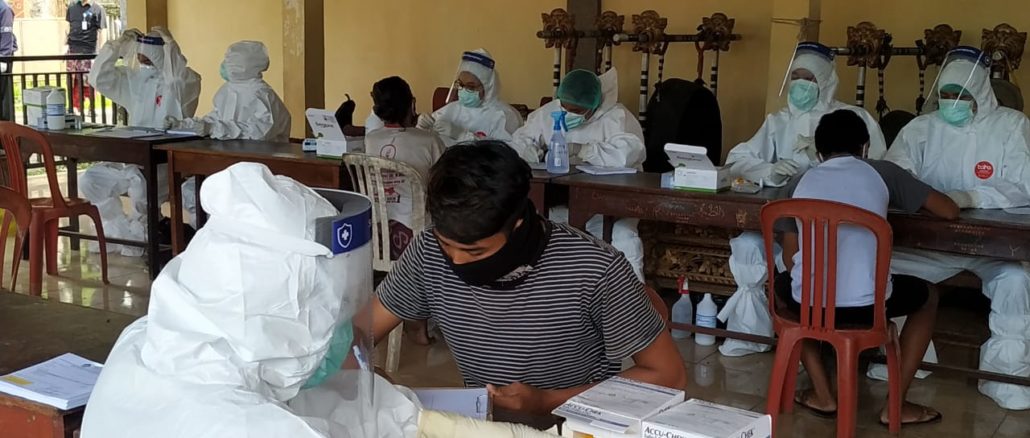 Rapid Test di Banjar Serokadan