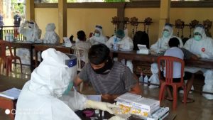 Rapid Test di Banjar Serokadan