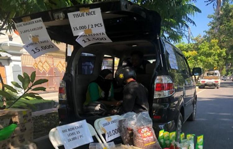 Pedagang Bermobil