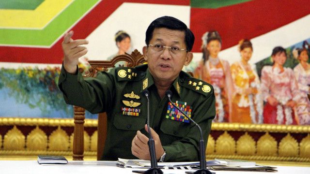 Min Aung Hlaing, Jenderal dengan Ratusan Ribu Follower
