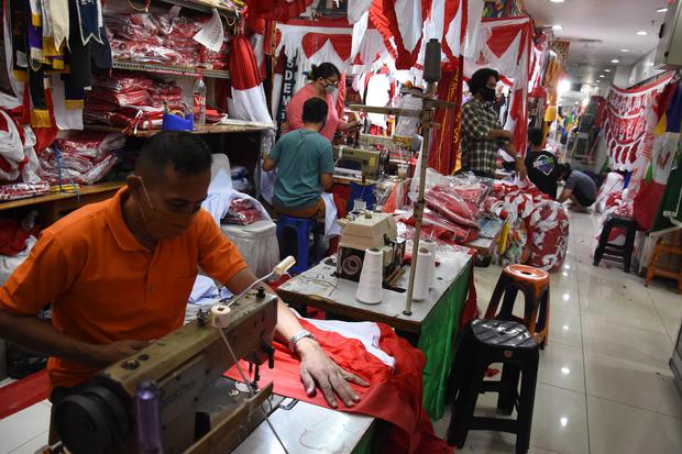 Stand UMKM di salah satu mall di Kuta Badung