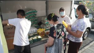 Operasi Pasar Minyak Goreng Polresta Denpasar