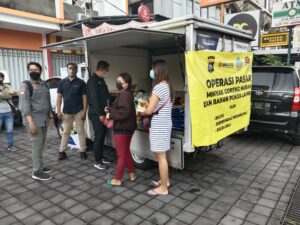 Polda Bali Gelar Operasi Pasar