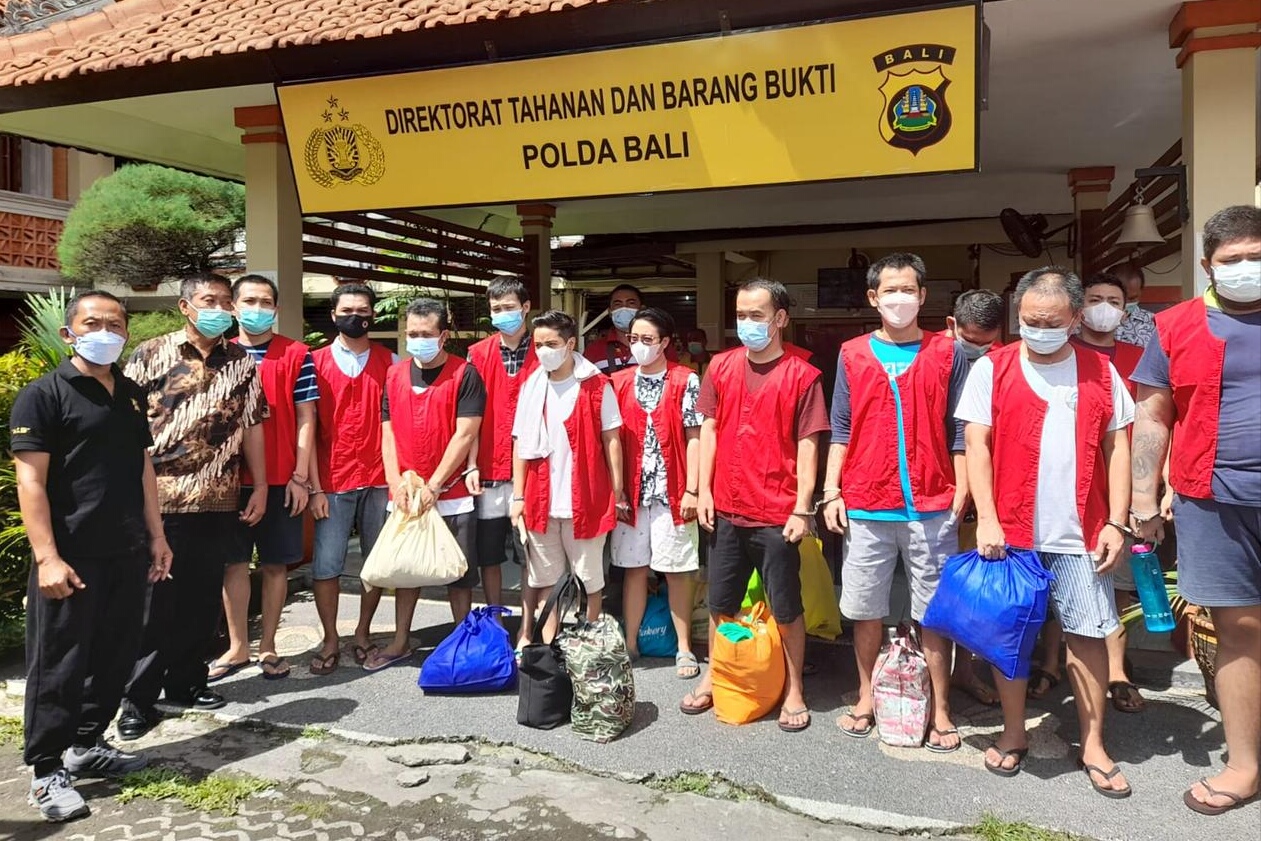 Tahanan Kejaksaan Negeri Badung yang dipindah ke sejumlah Lapas di Bali