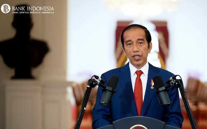 Presiden Jokowi di Istana Negara