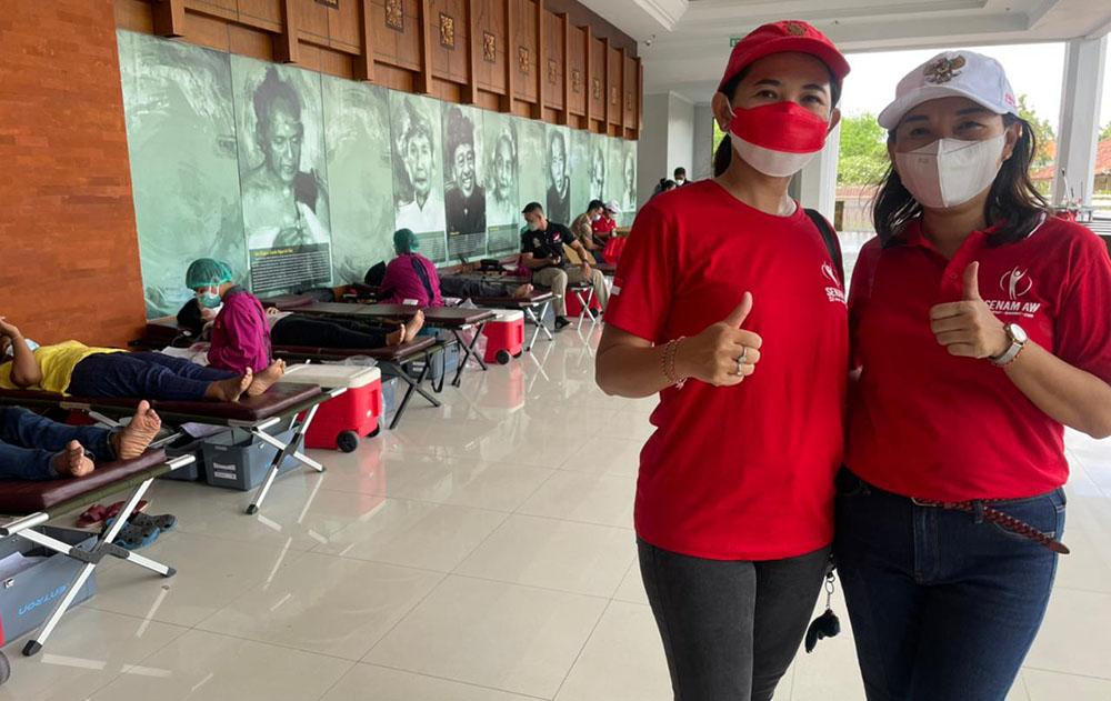 panitia donor darah inti bali