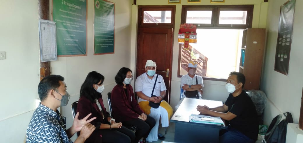 BWC terima kunjungan siswa sma 2 semarapura