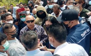 Eksekusi lahan di Desa Ungasan oleh PN Denpasar beberapa waktu lalu.