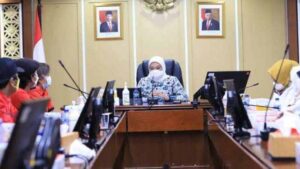 Menaker Ida bertemu dengan perwakilan buruh membahas soal aturan JHT