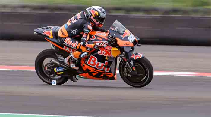 Pembalap Red Bull KTM, Miguel Oliveira
