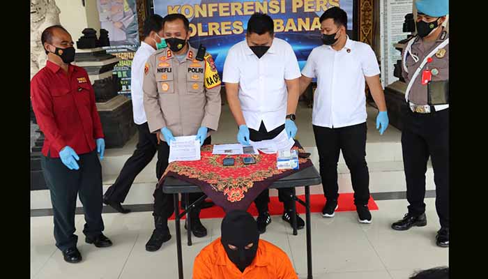 Pemuda di Tabanan sebar Foto Bugil Mantan Pacar di Medsos