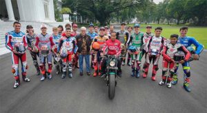 konvoi pembalap MotoGP