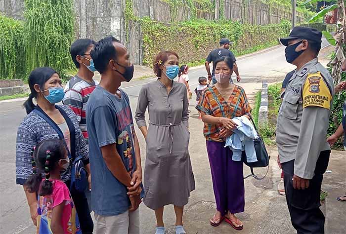 Aiptu Darmaja Lakukan Patroli Ke Objek Wisata Taman Mumbul.