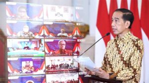 Presiden Joko Widodo menyampaikan sejumlah arahan pada Peresmian Pembukaan Musyawarah Perencanaan Pembangunan Nasional