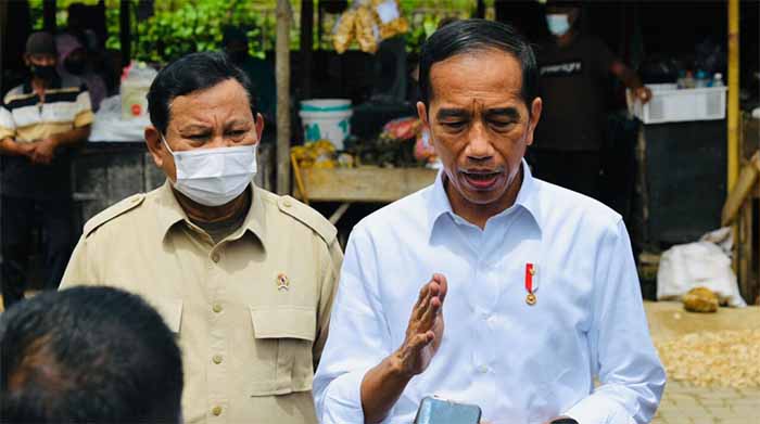 Jokowi bersama Prabowo