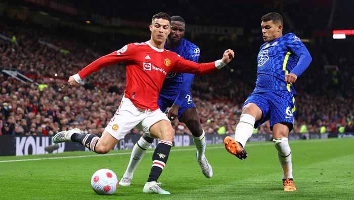 Liga Inggris, Manchester United Kontra Chelsea Imbang 1-1