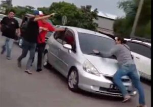 penangkapan perampok di tol