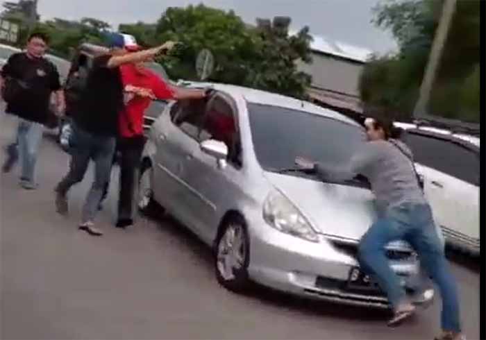 penangkapan perampok di tol