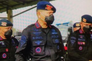 Dansat Brimob Polda Maluku Utara Kombes Pol M Erwin
