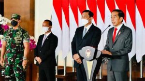 Presiden Joko Widodo saat akan bertolak ke Warshington DC Amerika Serikat