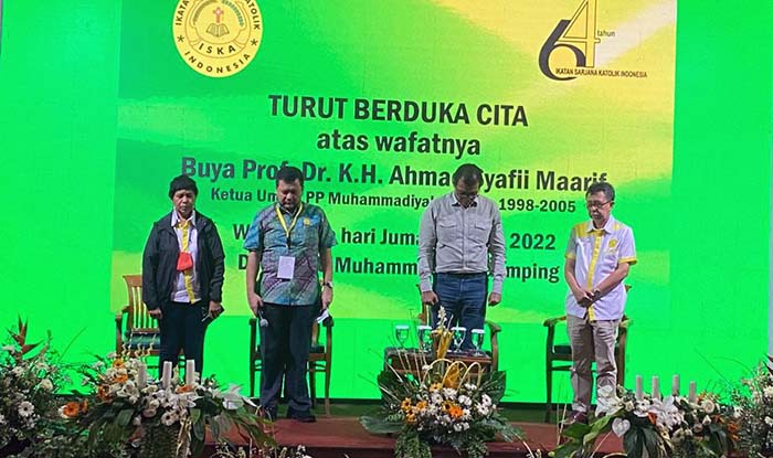 Ratusan Sarjana Katolik Berdoa Khusus bagi Buya Syafi’i Ma’arif