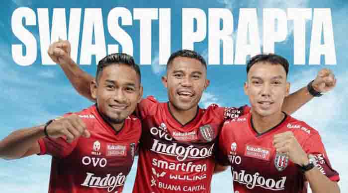 Tiga pemain baru Bali United diperkenalkan ke publik