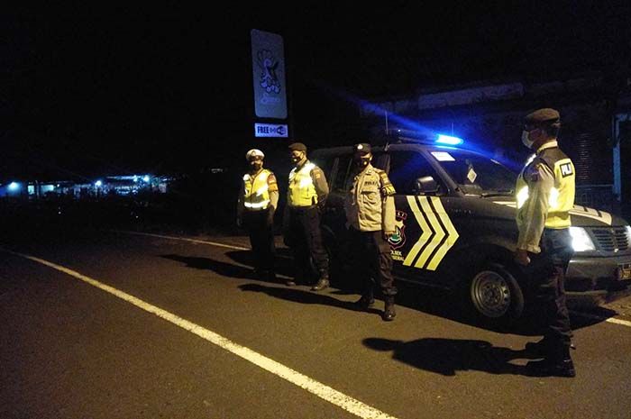 UKL Polsek Abiansemal intensifkan di Jalur Rawan Kejahatan jalanan