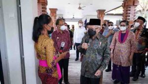Wapres Ma'aruf Amin Akui jika ekonomi Bali sudah tumbuh