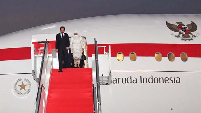 jokowi tiba i indonesia