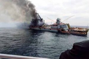 kapal induk rusia tenggelam