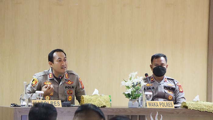 kapolres dan wakapolres badung