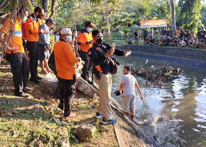 jasad wanita di sungai badung