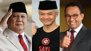 prabowo - ganjar - anies