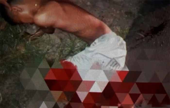 tabrak pembatas jalan