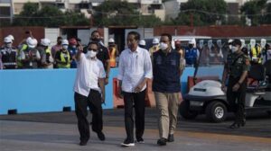 Jokowi bersama Anies