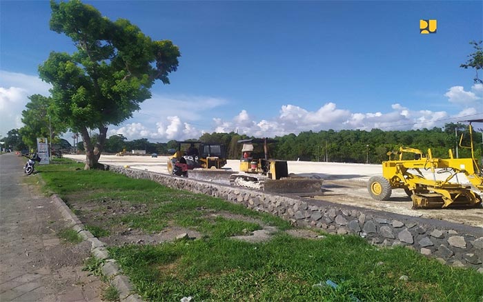 Peningkatan infrastruktur jelang KTT G20 di Bali. (Foto: dok. kementerian PUPR)
