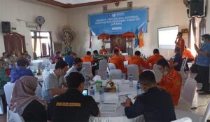 Persiapan Bali jadi tuan rumah latihan respon bencana gempa bumi, Selasa (19/7/2022).