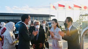 Presiden Joko Widodo dan Ibu Iriana Joko Widodo melanjutkan kunjungan kerjanya ke Seoul