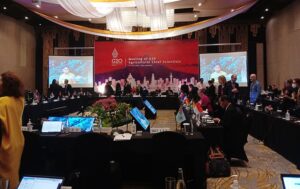 Suasana pertemuan para ahli pertanian dunia di Kuta Bali