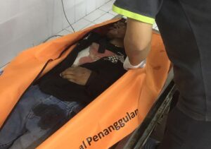 korban kecelakaan Hantam Bus, Pengendara Beat Tewas di TKP