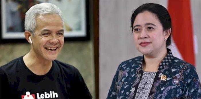 Ganjar Pranowo dan Puan Maharani