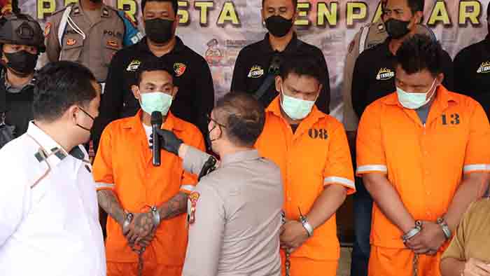 Seorang anggota ormas di Denpasar ditangkap oleh kepolisian Polresta Denpasar.