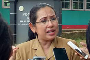 Kepala Dinas Kesehatan Kota Ambon, drg. Wendy Pelupessy, M.Kes.
