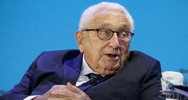 Mantan Menteri Luar Negeri AS, Henry Kissinger
