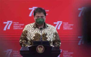 Menteri Koordinator Bidang Perekonomian Airlangga Hartarto